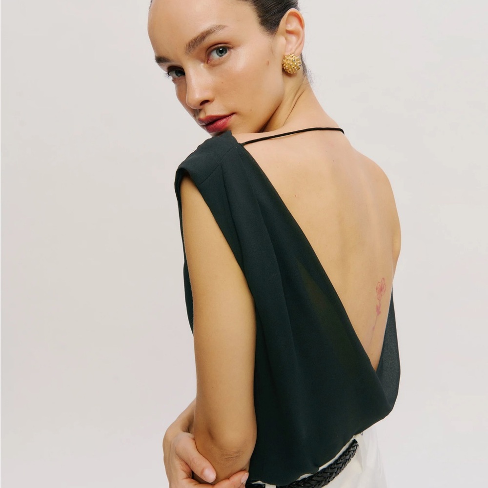 EZRA TOP FROM REFORMATION- NEW WITG TAGS